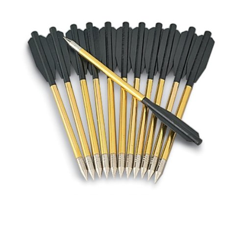 12pc aluminum arrow bolt 80 lb 50 lb pistol crossbow bo…