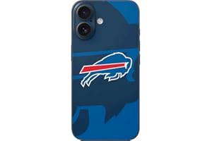 Skinit Decal Phone Skin Compatible with iPhone 16 - Officially Licensed NFL Buffalo Bills Double Vision Design