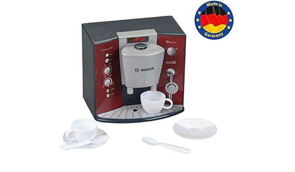 Theo Klein 9569 Bosch Coffee Machine With Sound I Battery Powered Espresso Machine With Realistic Sounds I Dimensions 14 5 Cm X 19 5 Cm X 17 Cm I Toy For Children Aged 3 Years
