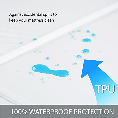 Bedsure Bed Bug Mattress Cover Queen Size, 100 Waterproof Mattress Protector for Bed