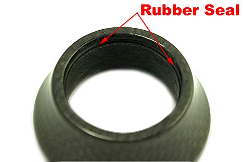 OMNI Racer Worlds LIGHTEST Integrated Headset Conical Carbon Spacer 1-1/8" 15mm - Thumbnail 3