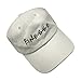 liujiangtao Dad Hat Finesse 3D Letters Embroidered Baseball Cap Adjustable Snapback Unisex White