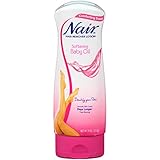 Nair Baby Oil Hair Remover Lotion, 9 Oz (Pack of 3)