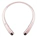 LG TONE HBS-910 Infinim Bluetooth Wireless Stereo Headphones with Harman Kardon Sound- Rose Gold (Renewed)