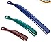 Shoehorn Value Pack - 3 Assorted Sizes - Ideal for Long or Short Boots - Men & Women - Very Professional Look and Comfy Design (Color Assorted)