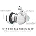 THE Electronics Wired 3.5MM Classic Designed Earphone/Earbuds/Headphones +1 Carry Case w/Microphone Noise Isolating Headphones for Work Talk Play Workout Gym Smartphones Tablets