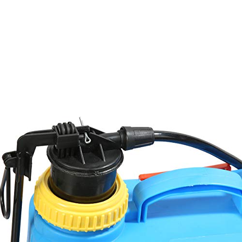 CLICIC Backpack Sprayer 4 Gallon (16L) - Knapsack Manual Hand Pump Sprayer for Garden Lawn Yard Farm - Thumbnail 2