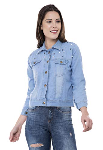 stone denim jacket womens