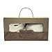 Baby Mink 100% Organic Cotton 2 Piece Newborn Set - Long Sleeve Bodysuit & Cap
