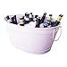 BREKX Great Beverage Tub, Large, White