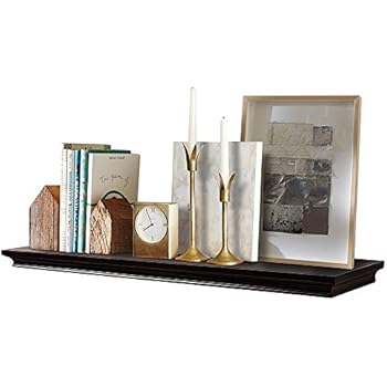 AHDECOR Deep Floating Shelves Display Ledge Shelf with Invisible Blanket, 36