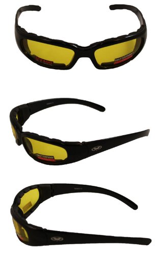 Global Vision Chicago Yellow Tint Sun Glasses