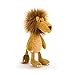 Jellycat Snaggle Baggle Lawrence Lion, 15 inches