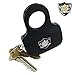 Sting Ring w/ KEY RING 18 Million Stun Gun - BLACK stun gun Discrete Protection