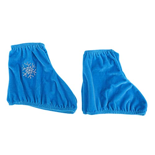 Prettyia 1 Pair Lint Figure Skating Boot Cover Roller Skates Shoes Protector Holder