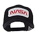 Text Law and Forces Embroidered Patched Mesh Cap - NASA 2