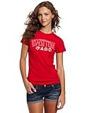 FEA Juniors Led Zeppelin All My Love Tiss Tee, Red, Medium