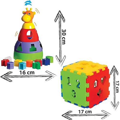 Kit de Brinquedos Educativos Infantil para Bebês Acima de 1 Ano