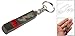 Amico Dragon Print Red Grey High Voltage Anti-Static Keychain Car Static Eliminator Discharger