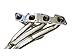 ISR Performance Parts IS-SSHD-240KA Tubular 4-2-1 Header - Nissan 240sx KA24DE 91-98