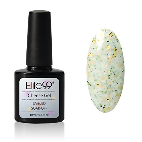 Elite99 Cheese Sand Nail Polish Glitter Color Gel Soak Off UV LED Manicure