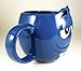 M&Ms Fun Sculpted Face Extra Large 24 oz Ceramic Coffee Tea Mug m&m m & m (Blue)