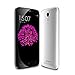 DOOGEE Valencia 2 Y100 Pro 5 Inch 720P Quad Core 64 bit Android 5.1 Unlocked GSM 4G HSPA+ Smartphone 13MP CAM 2GB RAM 16GB ROM - AT&T/ T-Mobile/Cricket/MetroPCS(Silver)