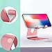 Adjustable Cell Phone Stand - ToBeoneer Phone Holder, [Update Version] Thicker Stand Cradle Dock Compatible with all Mobile Phones iPhone X 8 7 6 Plus Charging Accessories Desk - Rose Gold