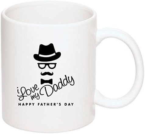 Gift for Dad | Fathers Day Gifts | New Father Gifts | Expectant Father Gifts | Best Father Gifts From Daughter | Fathers Day Gifts | I Love My Daddy Coffee Mug (Father's Day Mug)