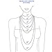 Rosebeading 20 Pcs Brass Necklace Chain - 18-Inch Length, Antique Bronze, 2x2.5mm Link Size
