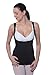 Hanes Underbust Firm Control Torest Tanks, Black, 2X-Large