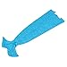 Mermaid Tail Blanket Crochet Mermaid Blanket for Adult and Kids, All Seasons Sleeping Blankets, Warm Soft Living Room Sleeping Bag,Birthday (Adult, Blue#)