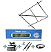 FMUSER 25W Long Range FM Transmitter Broadcast Set, 0-25W Power Adjustable Long Coverage Transmission, High Gain Circular Polarized Antenna Cable Set for Community Radio Station, 87-108mhz
