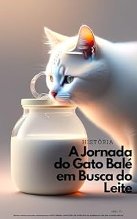 Livro A Jornada do Gato Balé em Busca do Leite