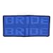 Kei Project Bride Racing Wallet Seat Fabric Leather Bi-fold Gradation (Bride-Blue)