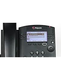 Polycom VVX 301 Corded Business Media Sistema de teléfono   6 Line PoE   2200   48300   025   AC Adapter (no incluido)