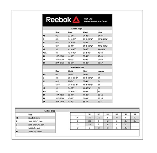 reebok 2 pack performance capri