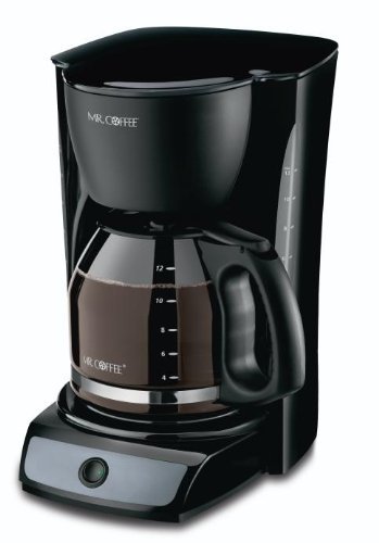 Click Here to See More Images Mr. Coffee CG13-RB 12-Cup Switch Coffeemaker, Black