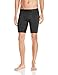 Hanes mens Sport Performance Compression Short, Ebony/Ebony, X-Large US