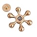 Bsoua Fidget Spinner Toy Relieve Stress High Speed Focus Toy Perfect For ADD, ADHD, Anxiety, and Autism Adult Children (Golden)