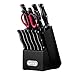 ZYLISS Expert Knife Block Set with Steak Knives, Black, 15 Piece