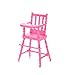 Dengguoli 1 Pc Doll Baby Plastic High Feeding Chair Dollhouse Furniture