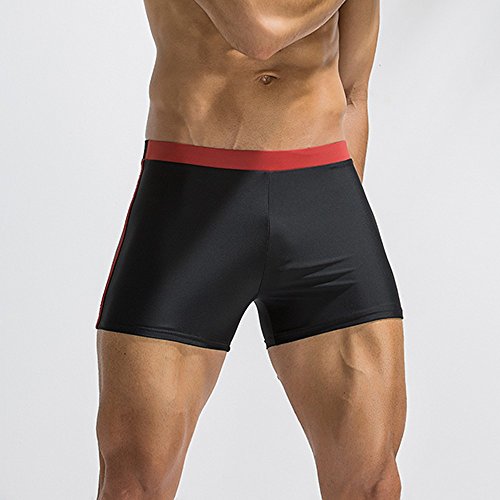 Basic Men's Bikini Swimwear Men Solid Hot Body LowRise Swimming Shorts