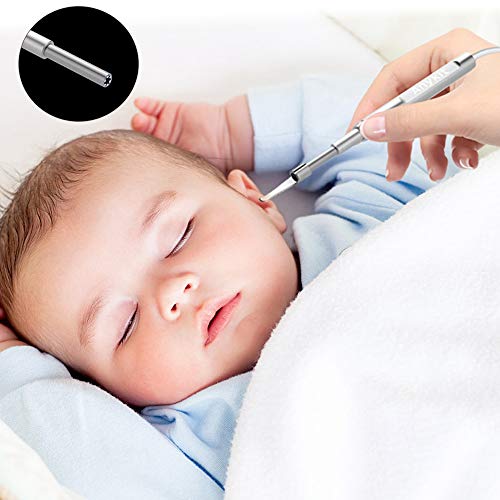 Otoscope iPhone, Anykit Upgraded 4.3mm 720P HD Ear Scope Camera Digital Otoscope with 6 LED Lights, Earwax Removal Tool and Specula for iPhone and Android Smartphone - Thumbnail 5
