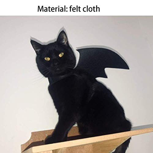 ATPWONZ Halloween Dog Bat Costume, Halloween Pet Bat Wings Outfits