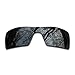 ToughAsNails Replacement Lenses for Oakley Oil Rig Sunglasses - HyperVision Plus Black Chrome - Polarized