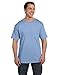Hanes Beefy-T With A Pocket, Light Blue , X-Large