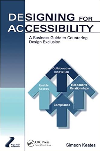 Designing For Accessibility Human Factors And Ergonomics Keates Simeon 9780805860979 Amazon Com Books