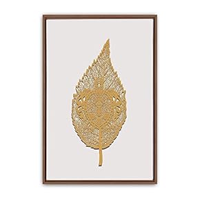 Framed Leaf Home Artwork for Living Room Bedroom