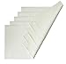 MeCan Faux Leather Fabric Sheet Solid PU Synthetic Leather(5pcs, 9